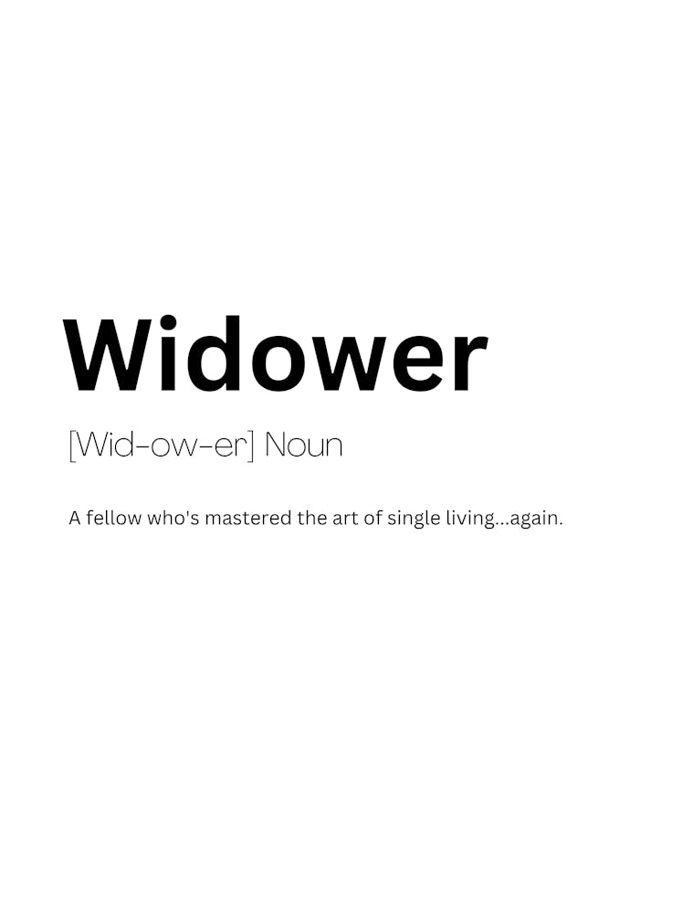 Widower Definition Meaning