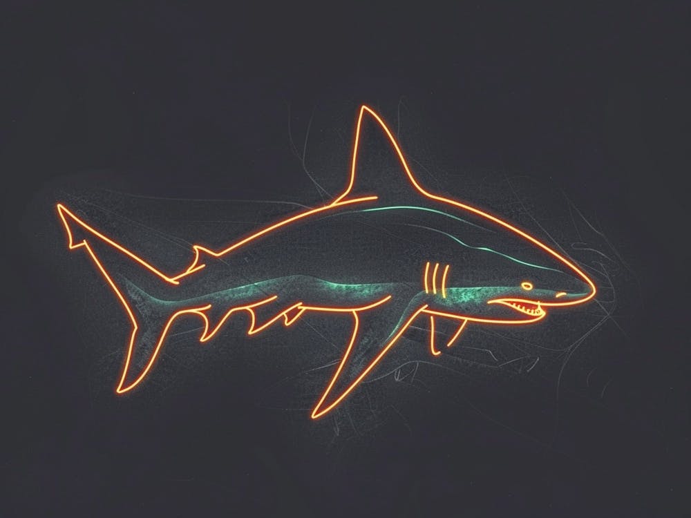 Neon Goblin Shark 5