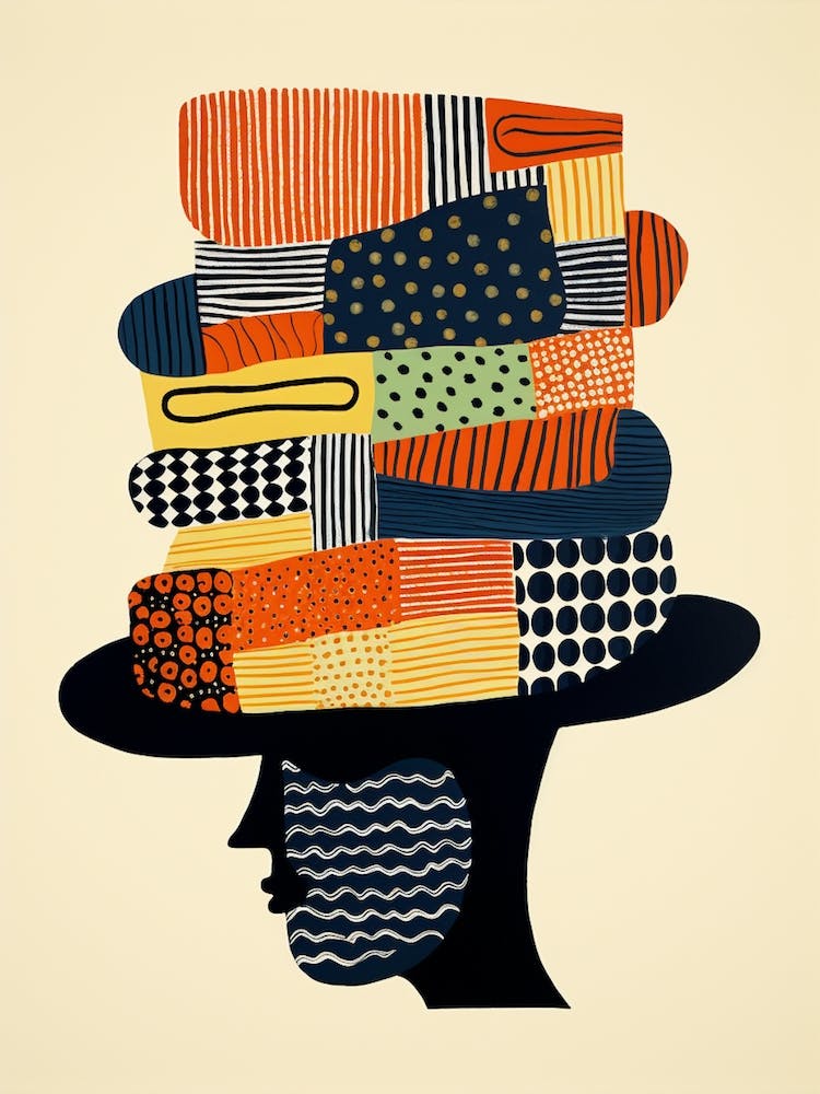 Crochet Hat Illustration 2