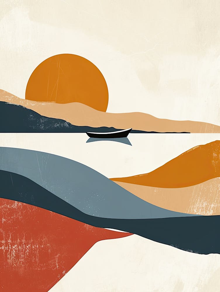 Sunset, Boho Style 1