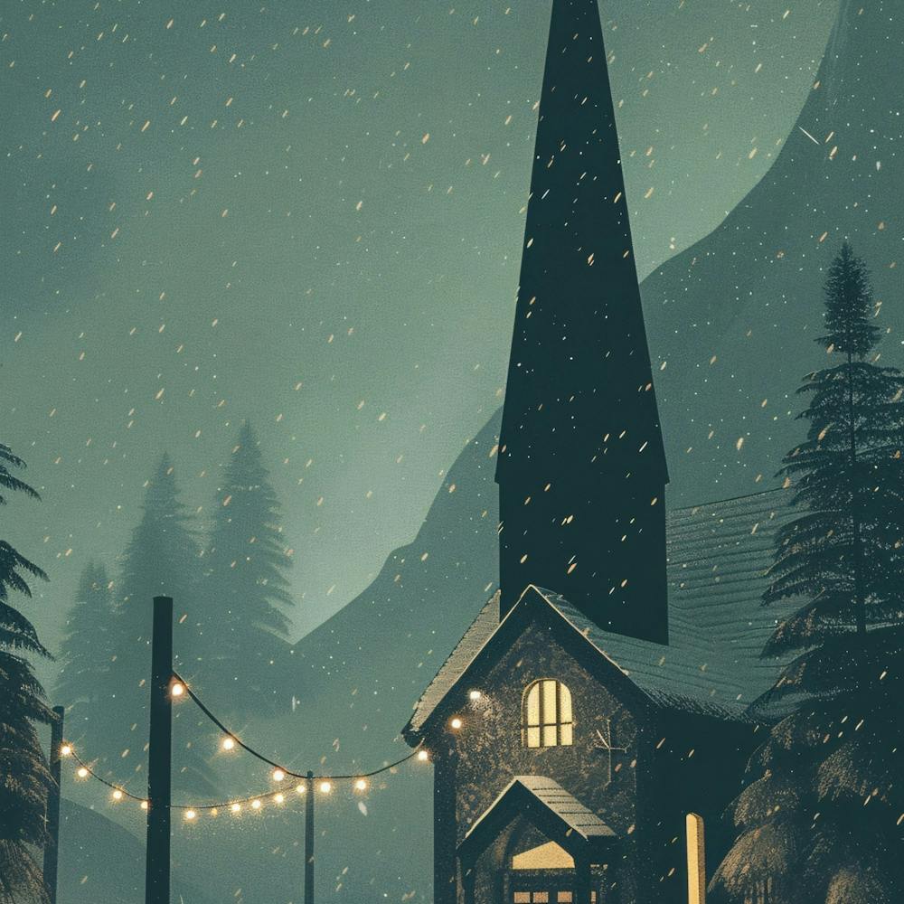 Snowy Village