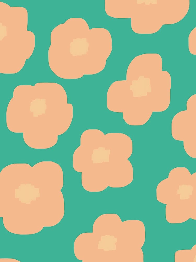 Sookie Floral Pink Green