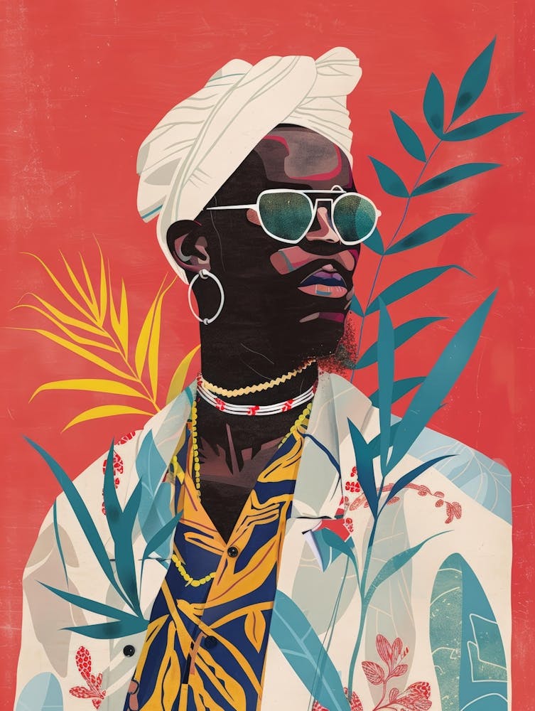 Homme Aux Lunettes De Soleil