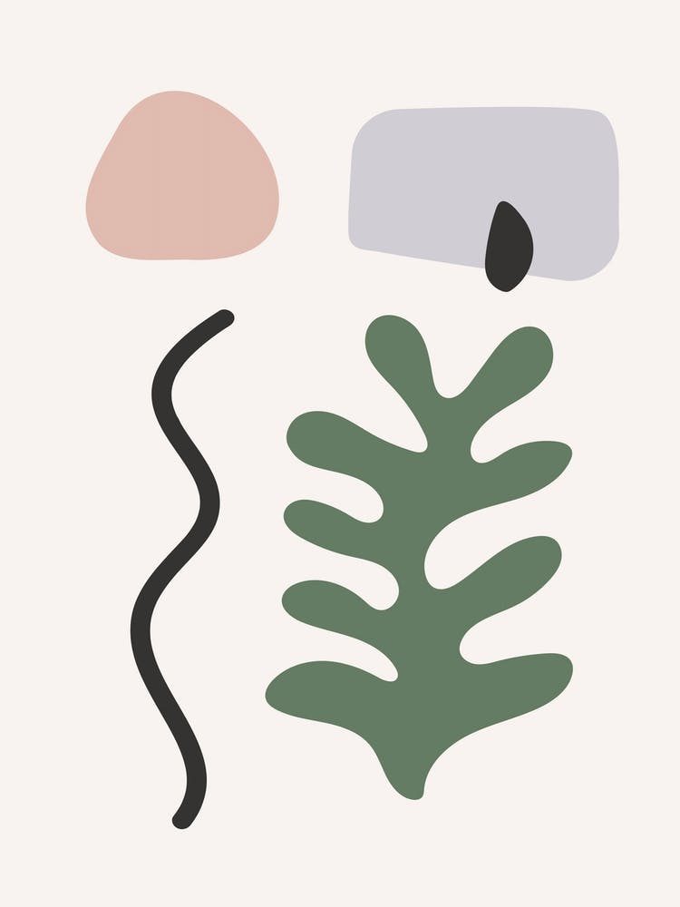 Organic Matisse Inspired Shapes