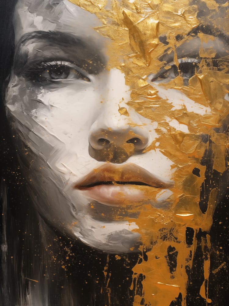 Gold Face 1