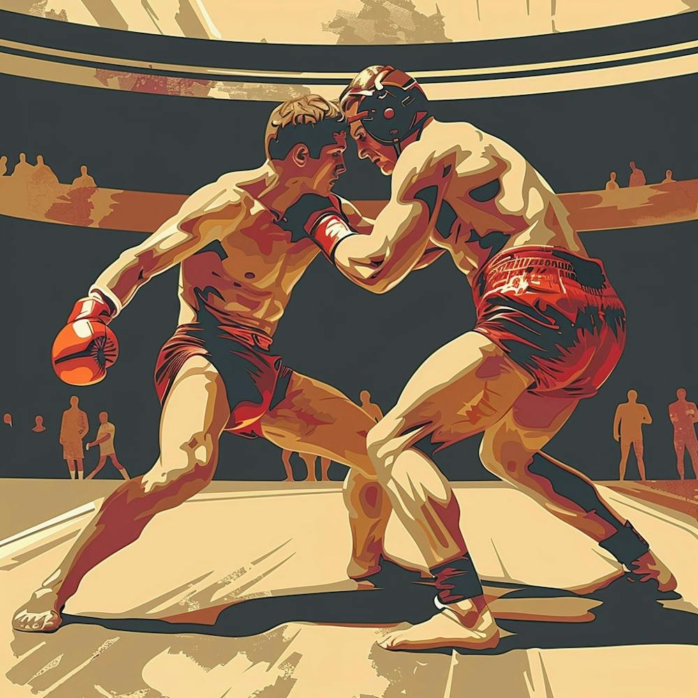 A Greco Roman Wrestling Vector Design Illustrati 1719334744 3