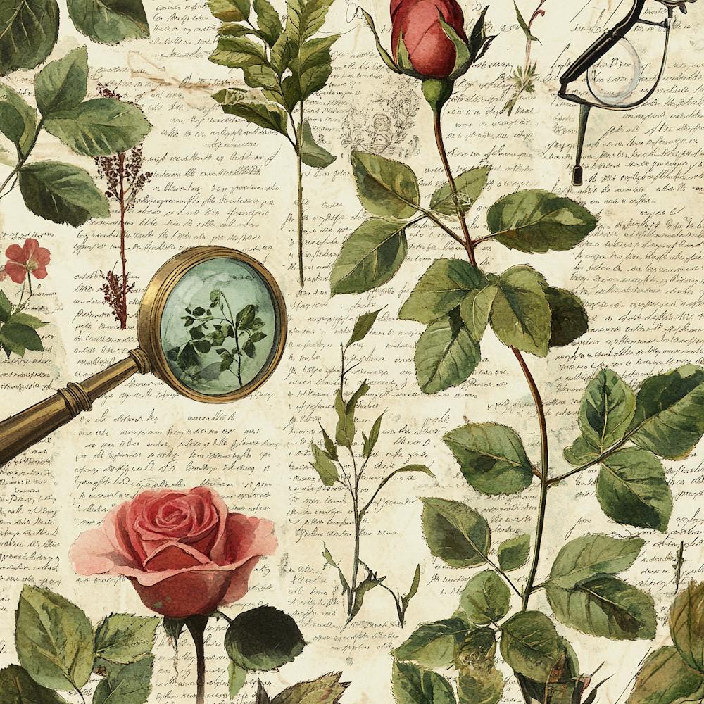 Vintage Herbarium Of Love 4