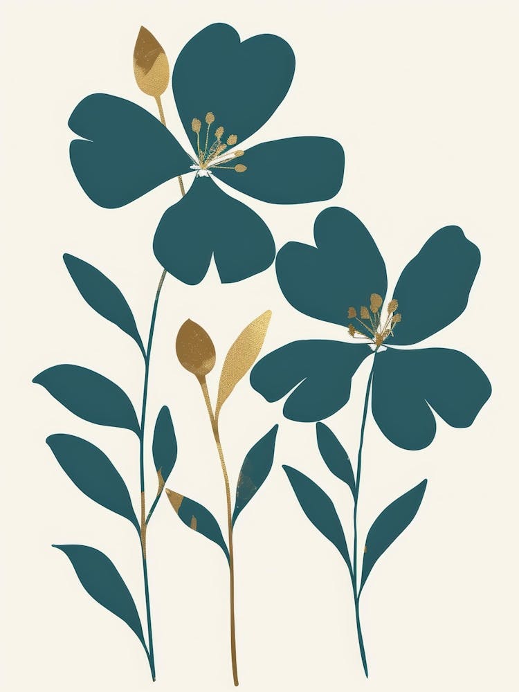Blaue Blumen 93