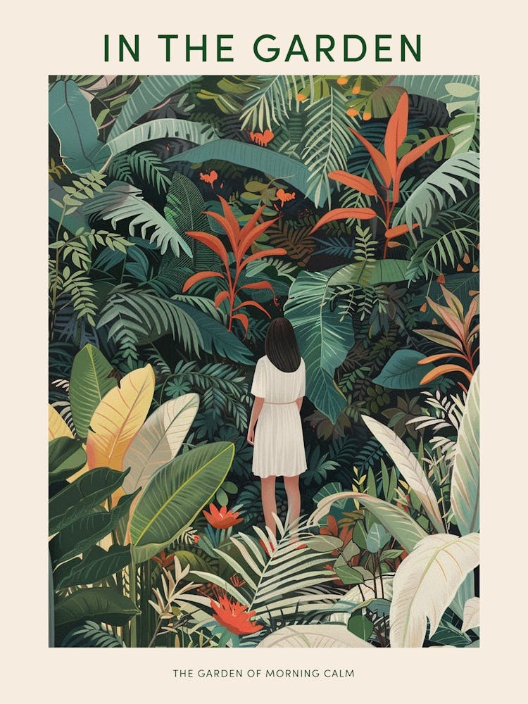 In The Garden Poster The Garden Of Morning Calm South Korea 3