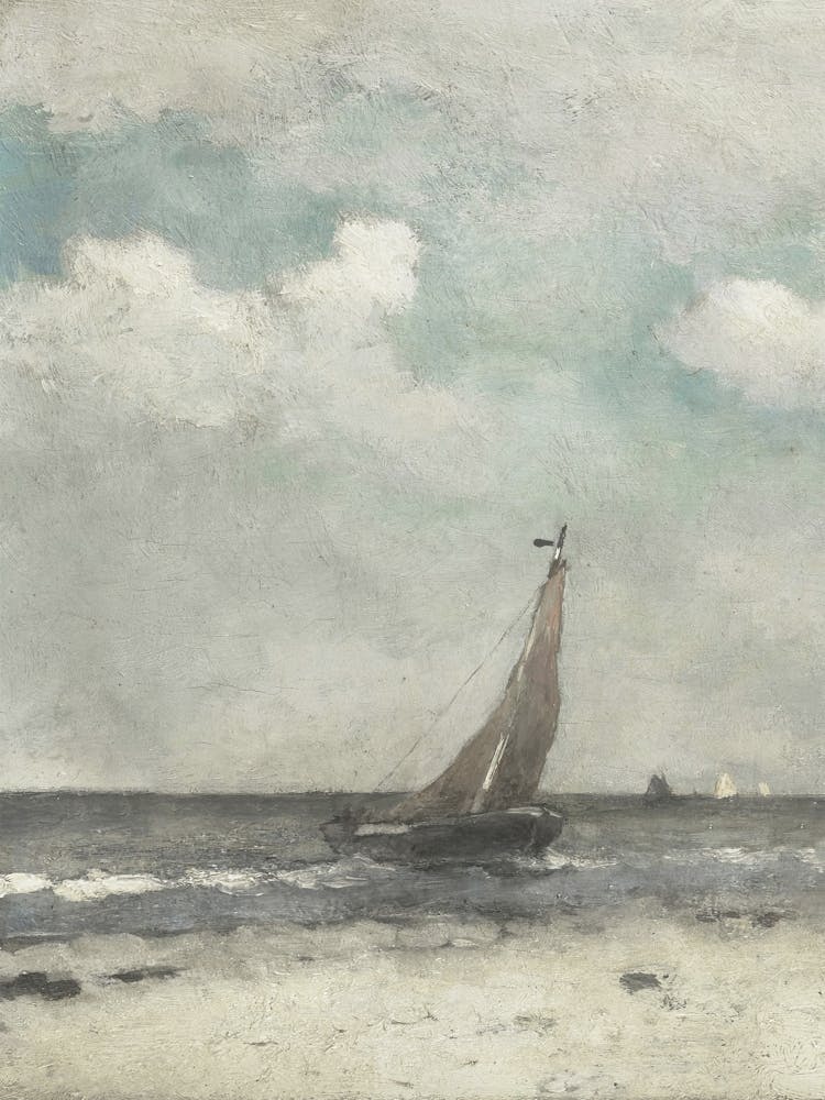 Sailboats On The Beach