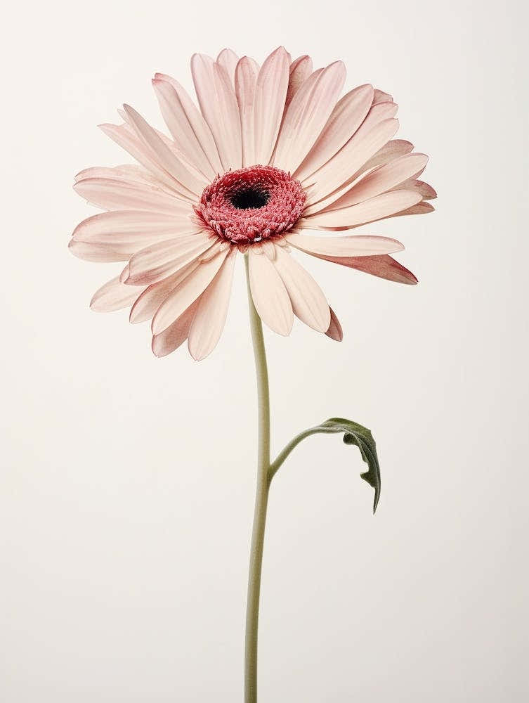 Pressed Flower Botanical Art Gerbera Daisy 2