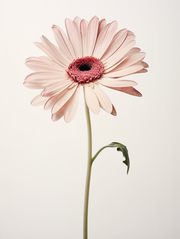 Pressed Flower Botanical Art Gerbera Daisy 2