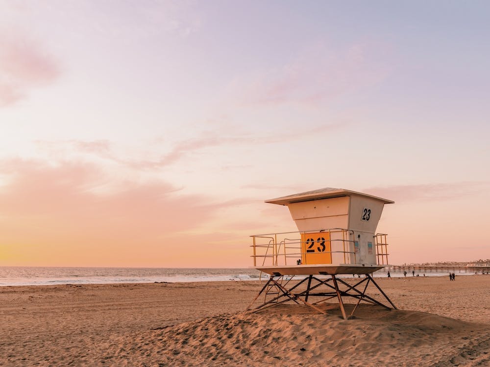 Summer Lifeguard Tower