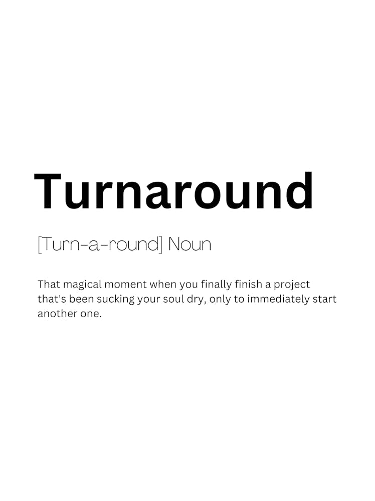 Turnaround Definition Meaning