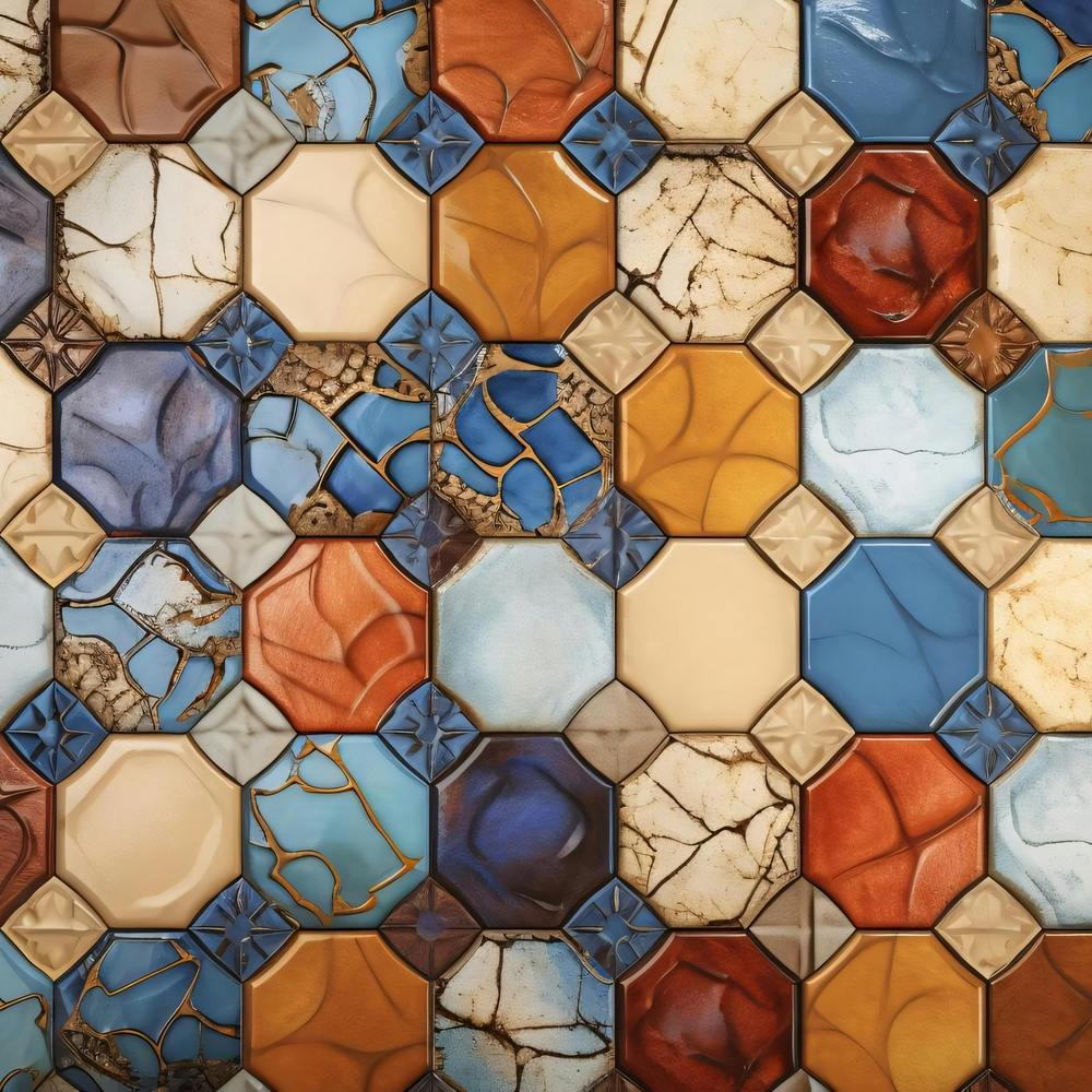 Mosaic Tile Background 7