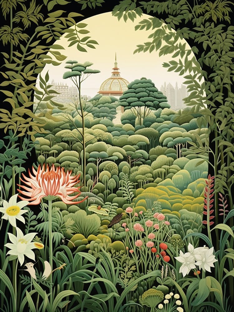 Shanghai Botanical Garden China Henri Rousseau Style 2