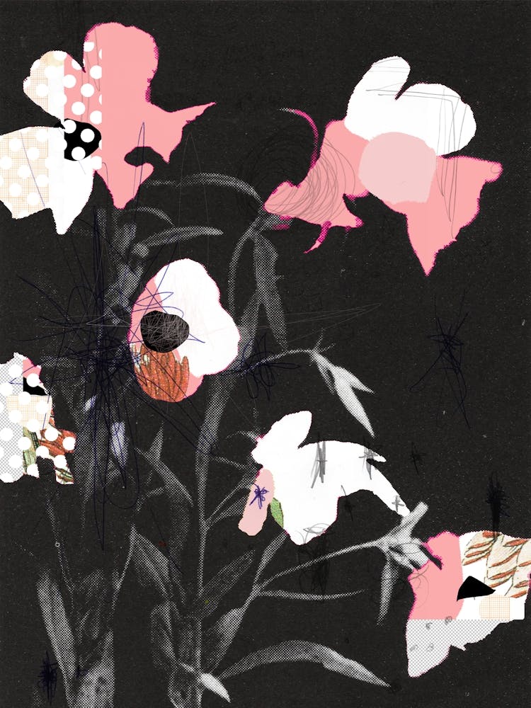 Flowers Still Life · Happy Abstarction 14