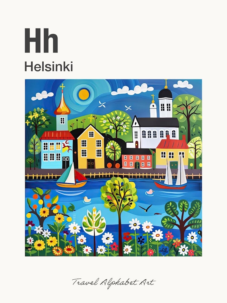 Kids Travel Alphabet  Helsinki 4