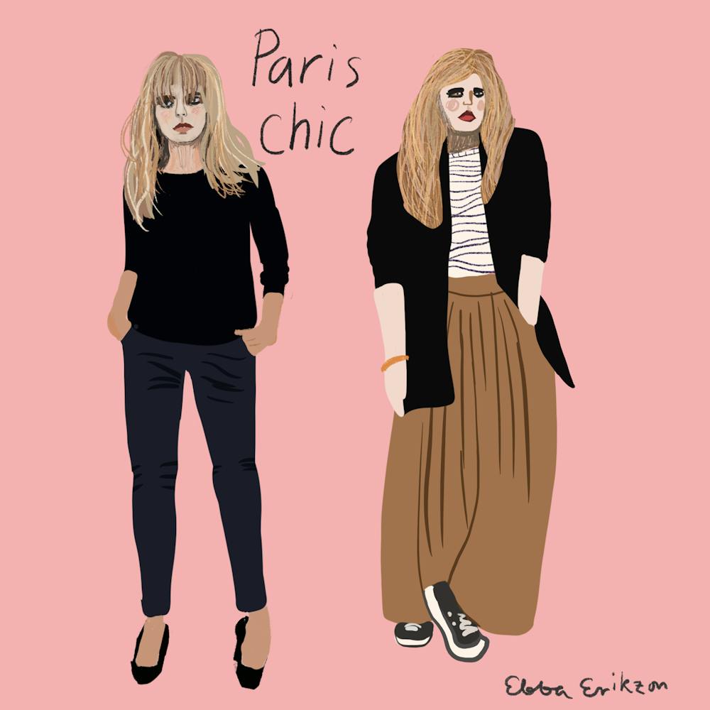 Paris chic fashion