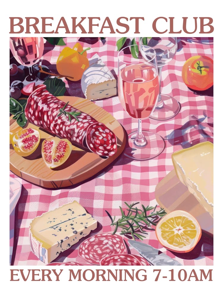 Breakfast Club Cheese And Charcuterie Board 1
