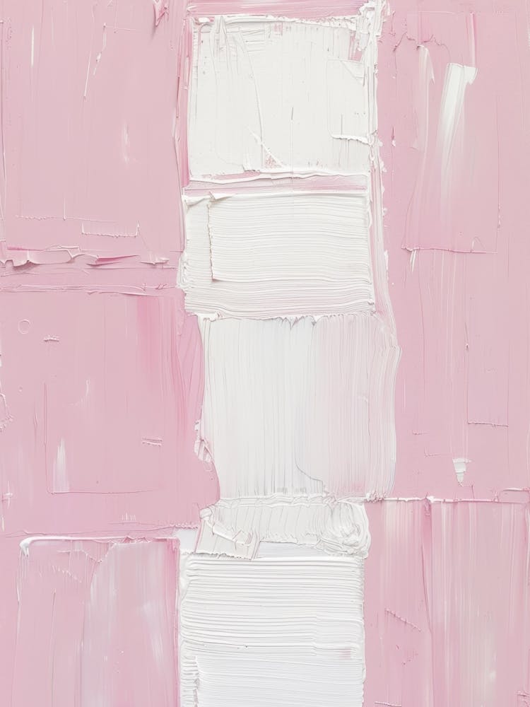 Pink und Weiß