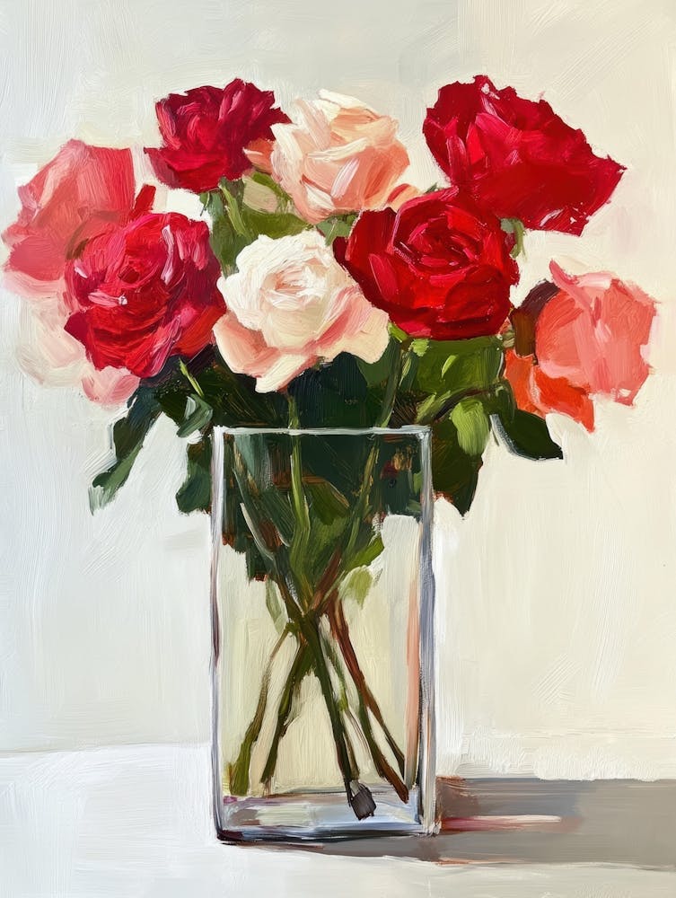 Roses In A Vase 13