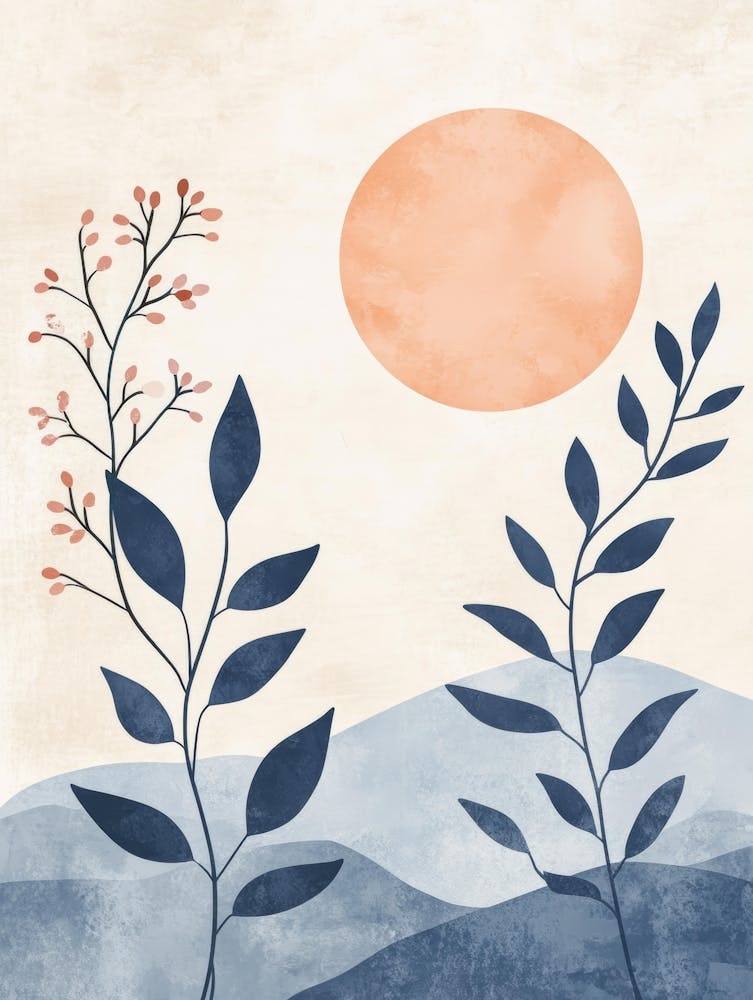 Sunset In The Mountains 100