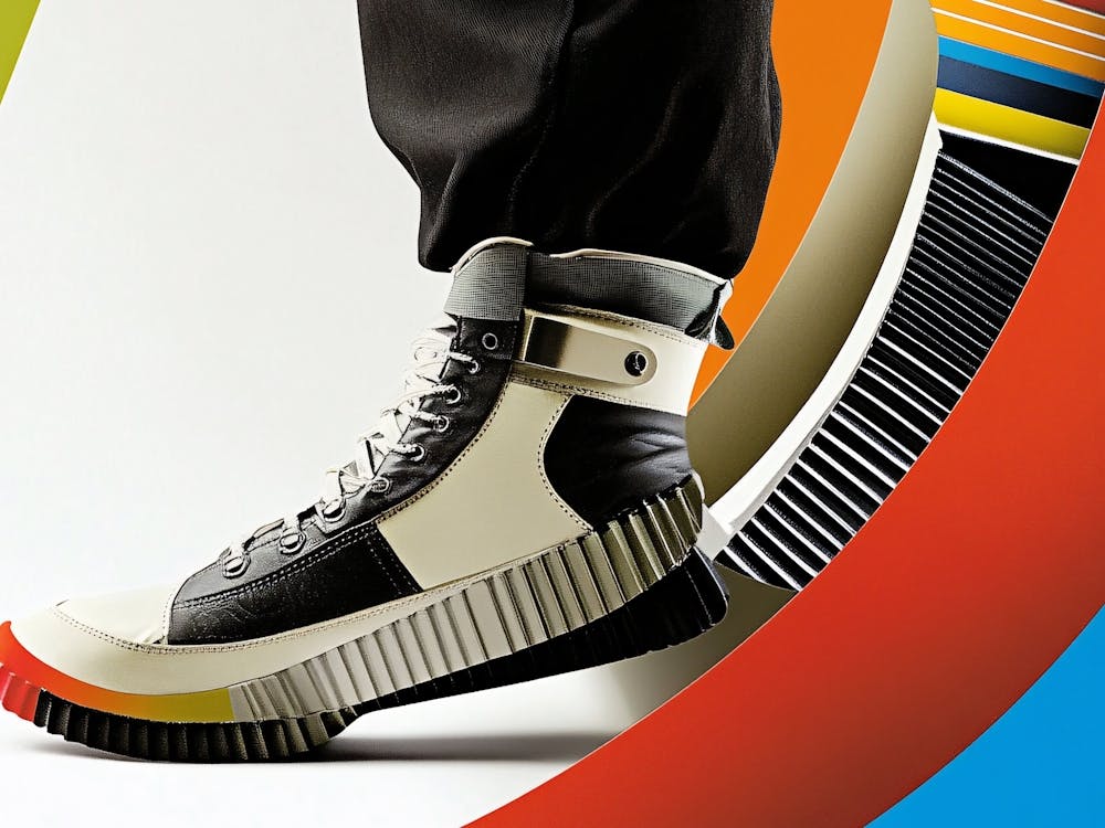 Man In A Colorful Shoe