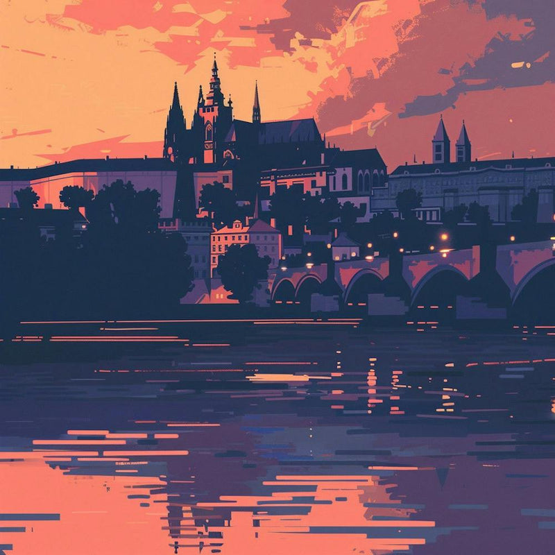 A Prague Castle Lofi Illustration 1720468189 2