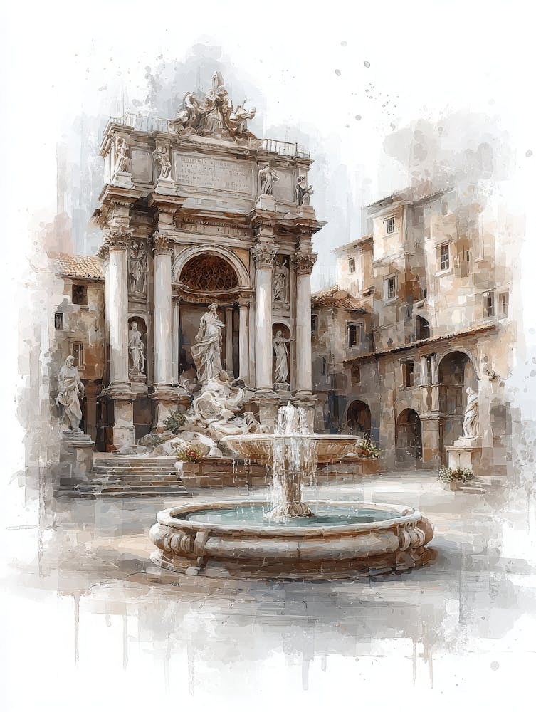 Aihrgdesign Isolated Watercolor Painting Of Italian Renaissan 74cdd908 D808 4fbc 896a Cf8d449b23e2 0