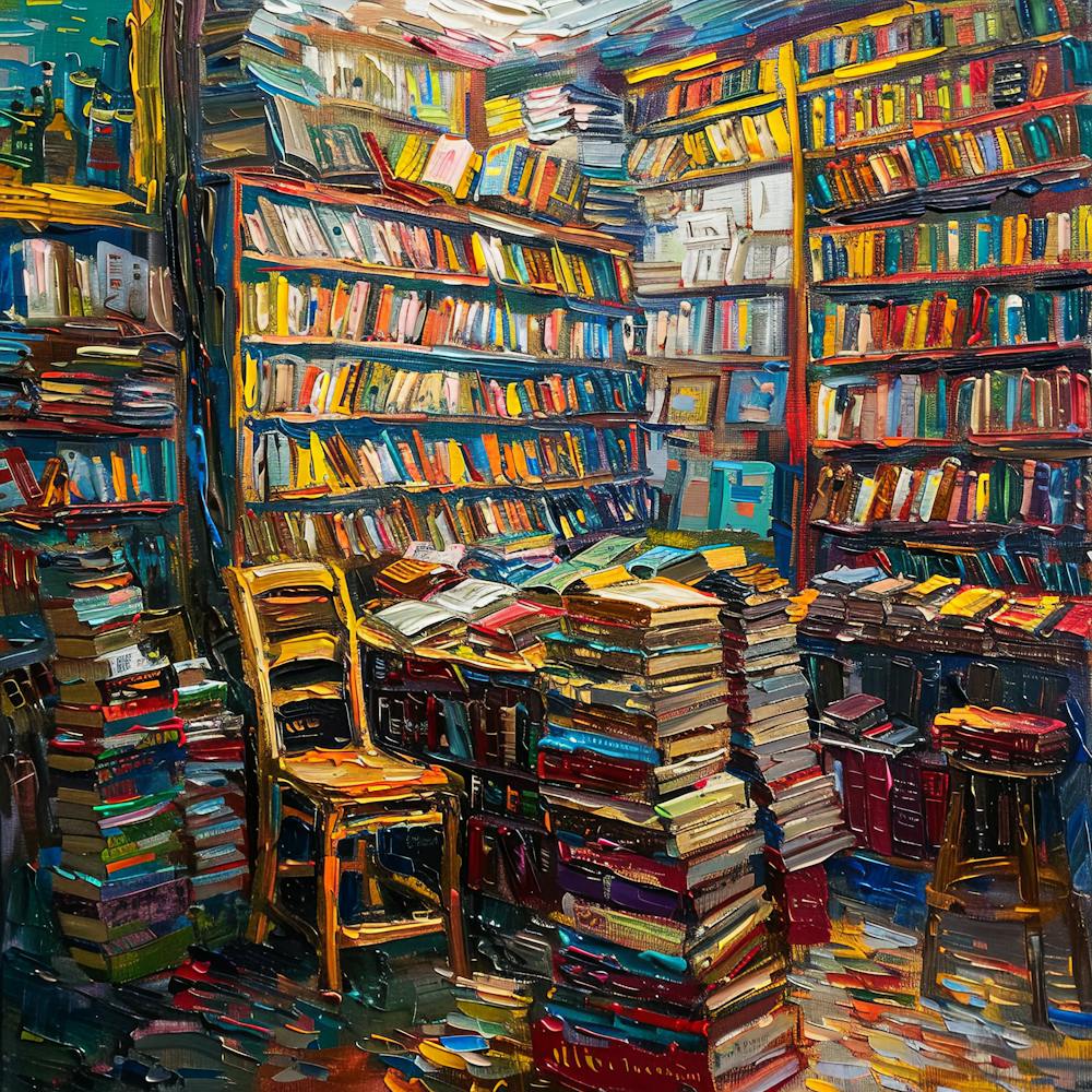 Van Gogh Style: The Old Bookshop Series 1
