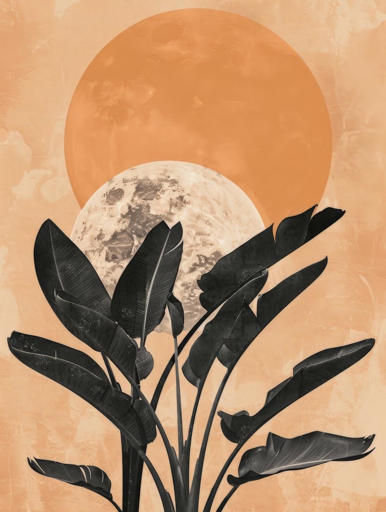 Moon And The Sun Canvas Print