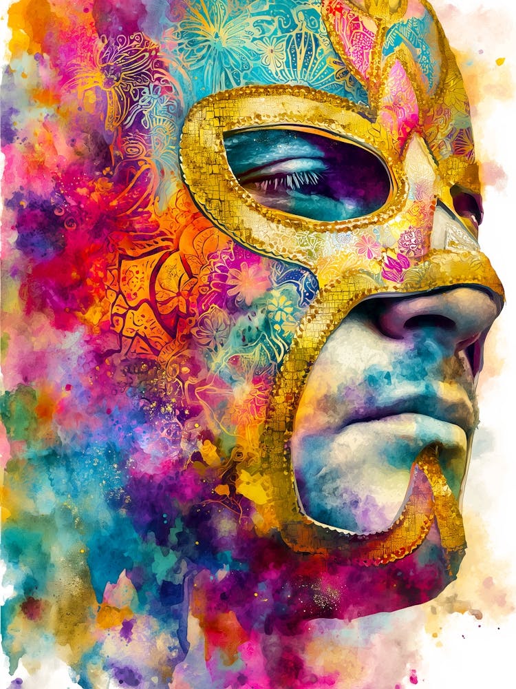 Lucha Libre Mexican art 2