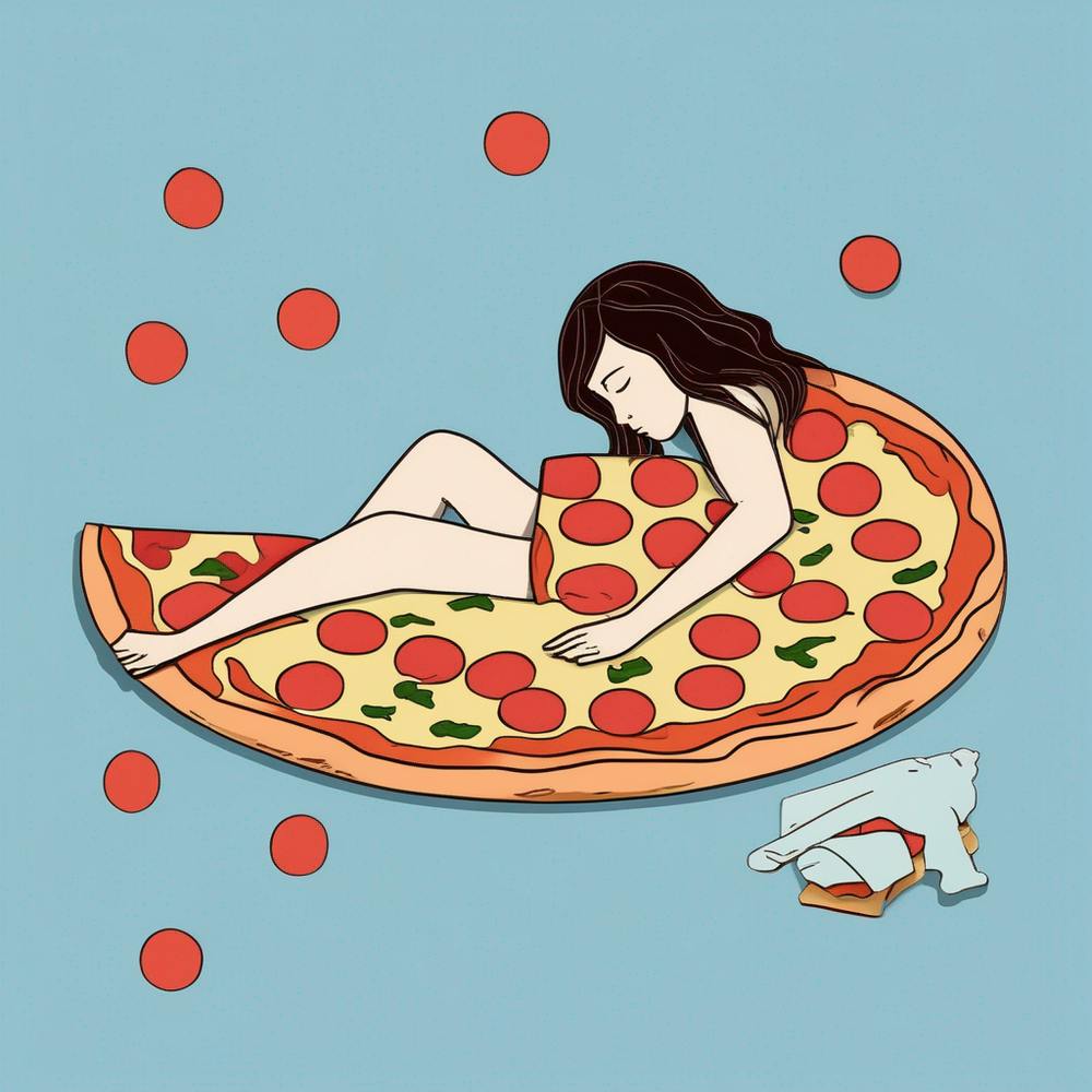 Pizza blanket