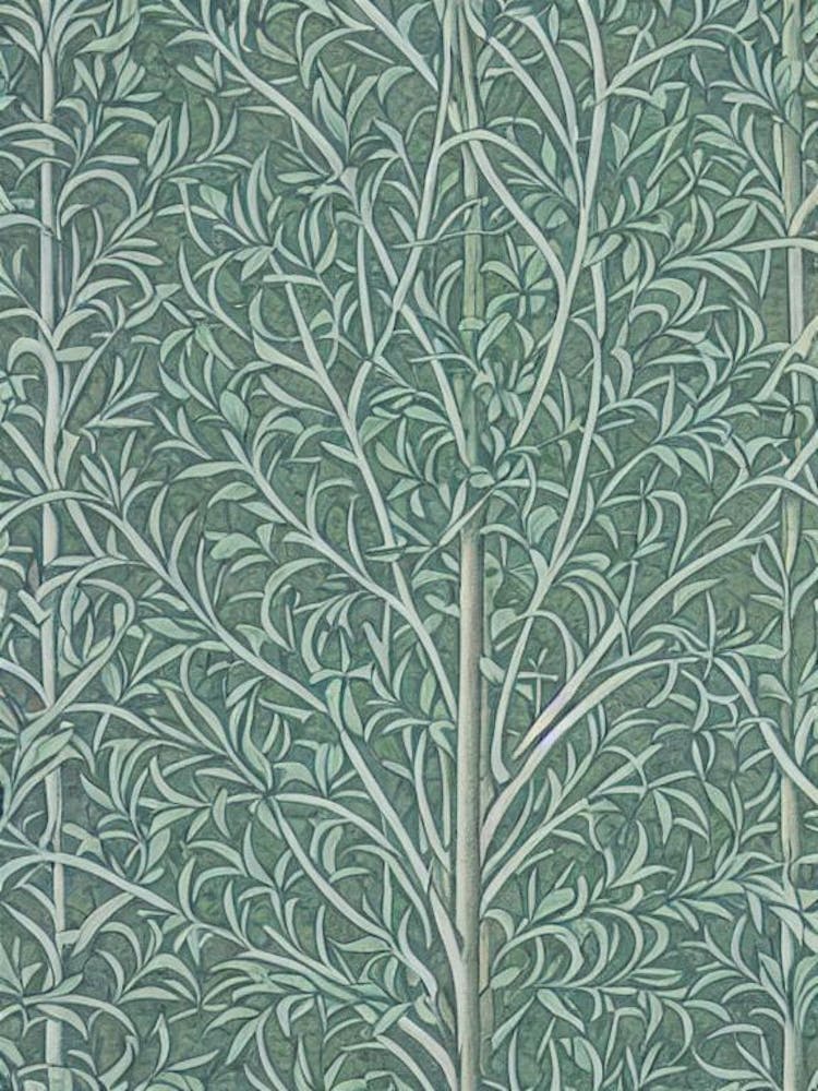 Arborvitae tree Vintage Botanical