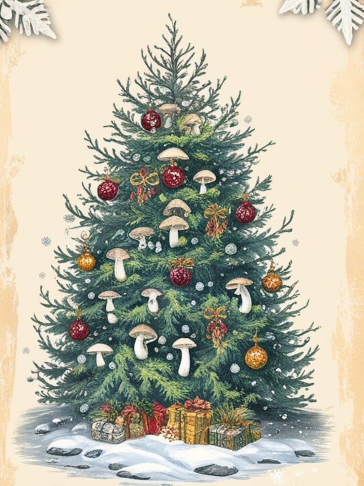 William Morris Christmas Tree 34