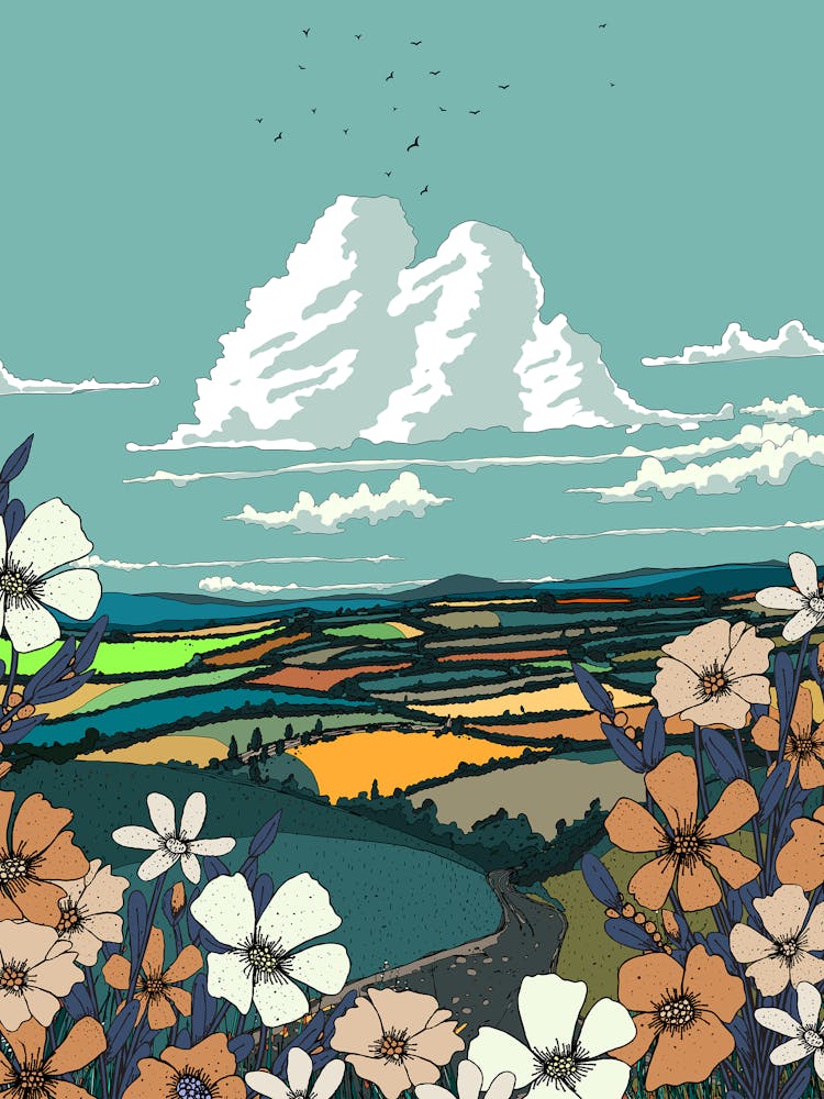 Field Of Flowers 2