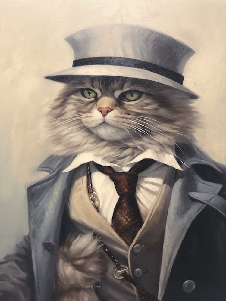 Gangster Cat American Curl 2