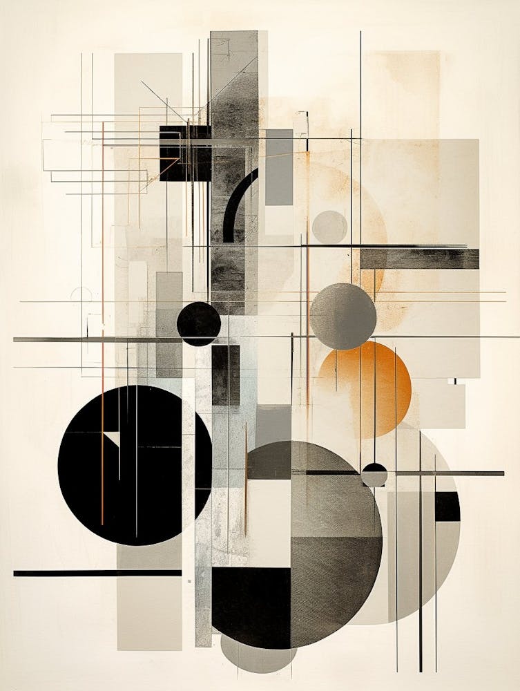 Illustration geometrischer Abstraktion 22