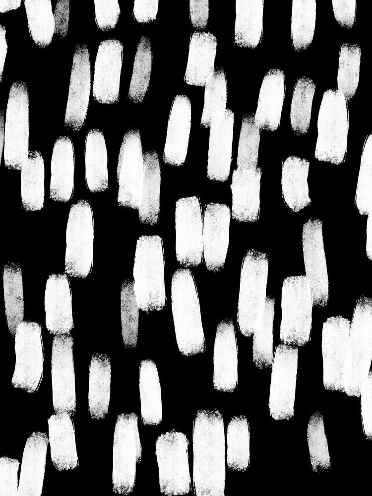 Black And White Brush Strokes