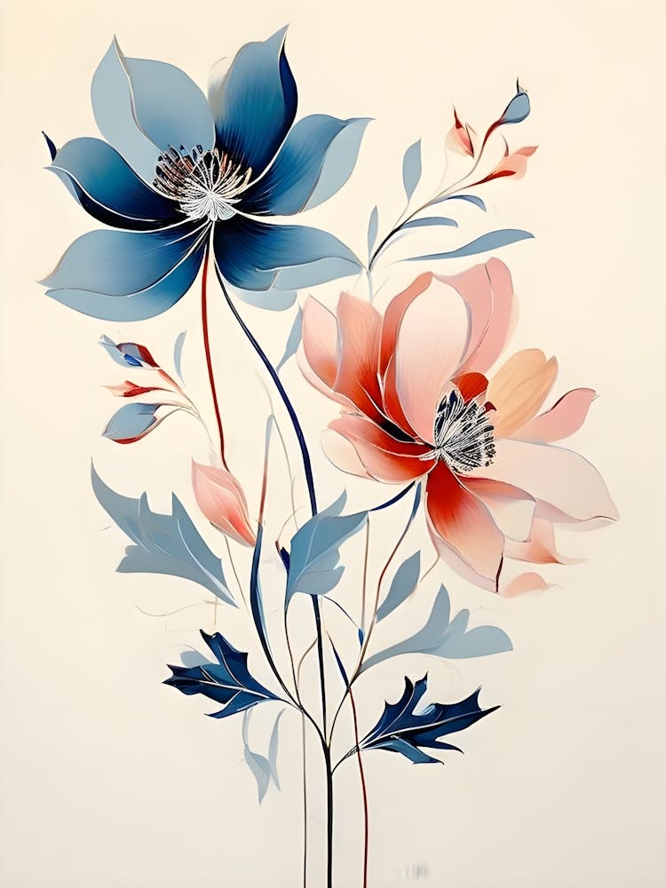 Blue Flowers 16