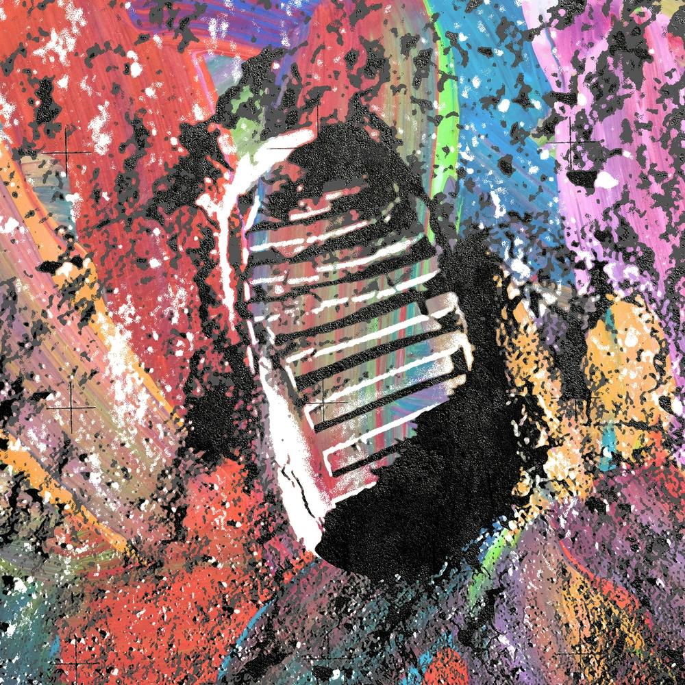 Moon Foot Print Square