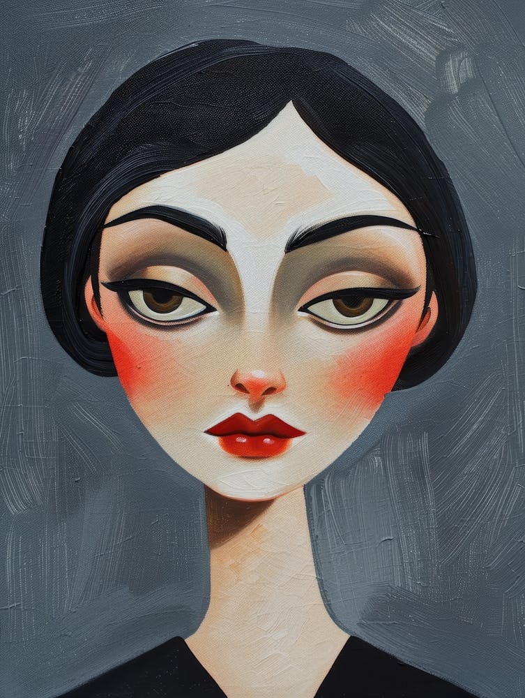 Femme en noir 1