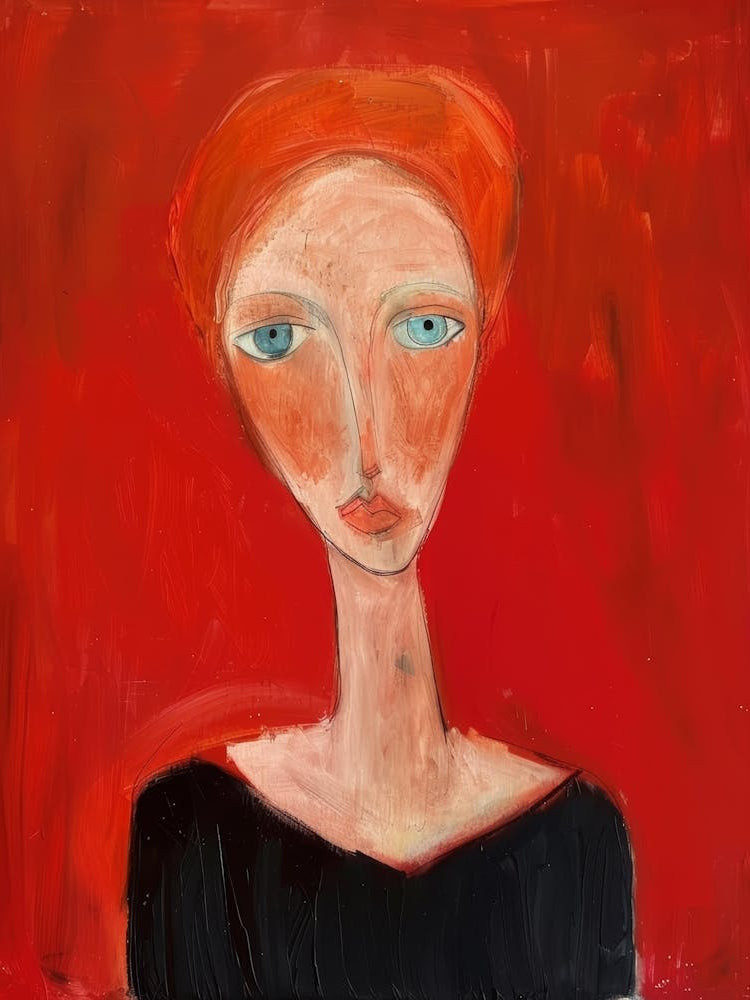 Woman With Red Hair 4