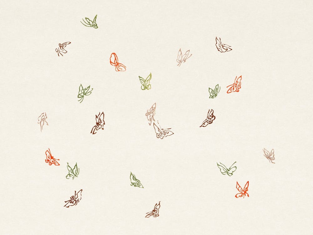 Butterfly Print, Cho Senshu