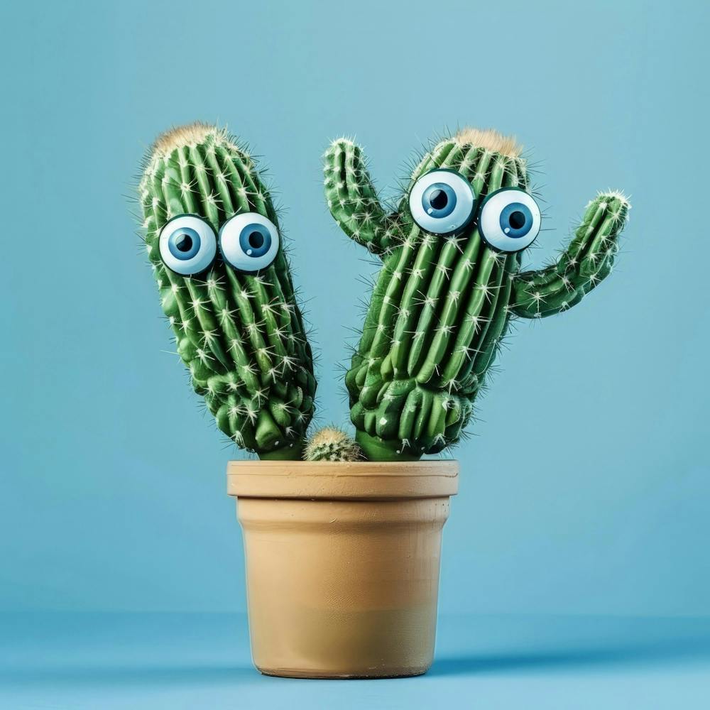 Cactus With Eyes 1