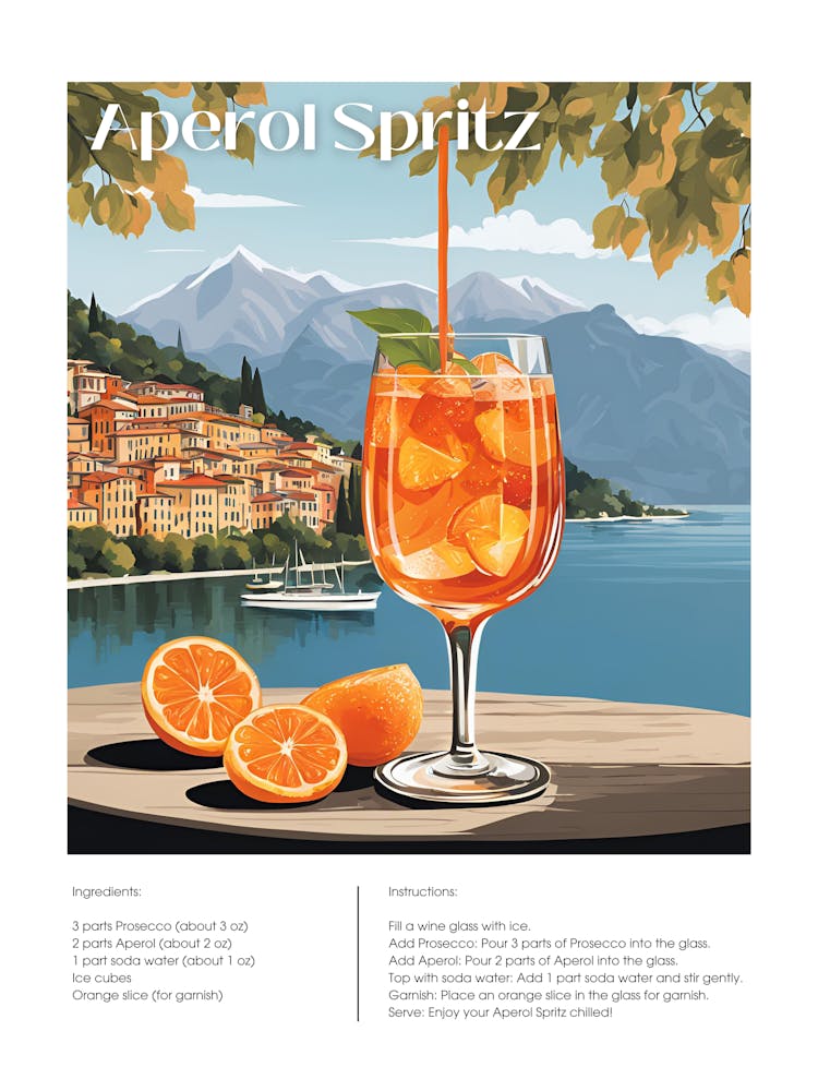 Aperol Spritz Cocktail 1