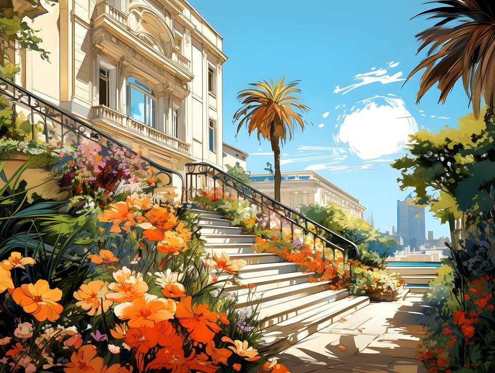 Cannes Flowers 3