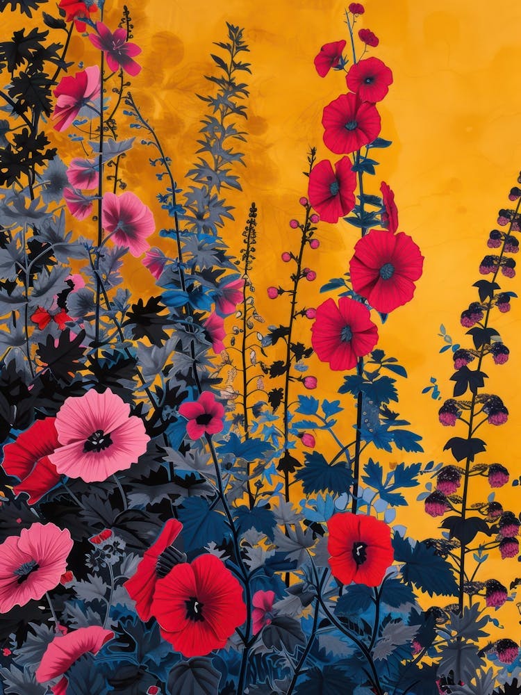 Hokusai  Great Japan Flowers Japanese 16
