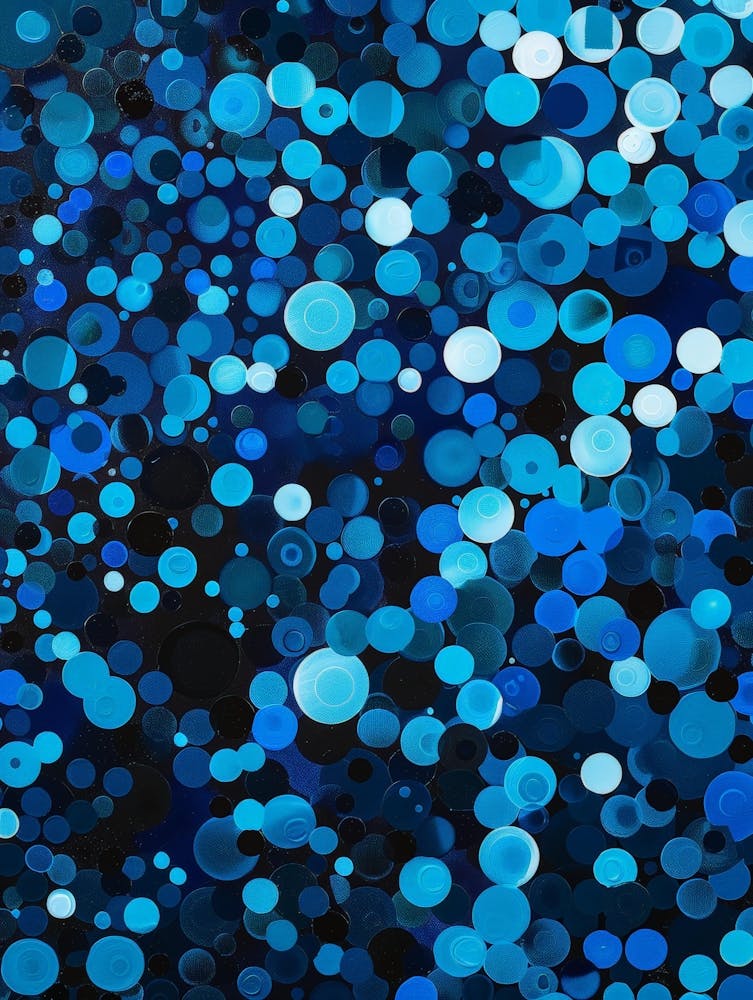 Blue Circles 38